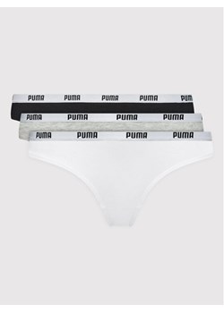 Puma Komplet 3 par stringów 907590 Kolorowy ze sklepu MODIVO w kategorii Majtki damskie - zdjęcie 181129855