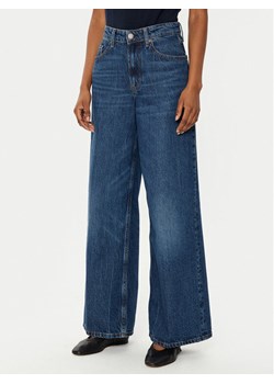 Tommy Hilfiger Jeansy WW0WW43712 Granatowy Wide Leg ze sklepu MODIVO w kategorii Jeansy damskie - zdjęcie 181129865