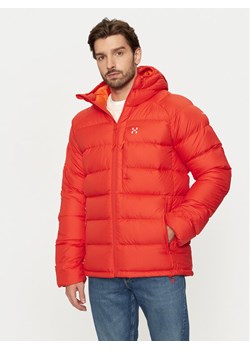Haglöfs Kurtka puchowa Rosson 607460 Czerwony Relaxed Fit ze sklepu MODIVO w kategorii Kurtki męskie - zdjęcie 181129877