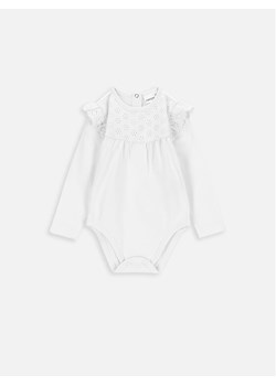 Coccodrillo Body dziecięce ZC3112104NGN Biały ze sklepu MODIVO w kategorii Body niemowlęce - zdjęcie 181129878