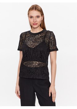Marc Aurel Bluzka 7400 7000 73565 Czarny Slim Fit ze sklepu MODIVO w kategorii Bluzki damskie - zdjęcie 181129908