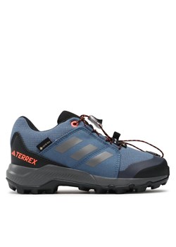 adidas Trekkingi Terrex GORE-TEX Hiking IF5705 Niebieski ze sklepu MODIVO w kategorii Buty trekkingowe dziecięce - zdjęcie 181130005