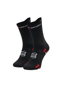 Compressport Skarpety wysokie unisex Pro Racing Socks V4.0 Run High XU00046B_906 Czarny ze sklepu MODIVO w kategorii Skarpetki damskie - zdjęcie 181130029