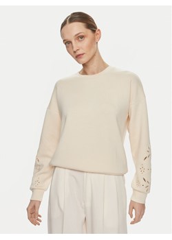 Vila Bluza Sif 14099158 Beżowy Regular Fit ze sklepu MODIVO w kategorii Bluzy damskie - zdjęcie 181130048
