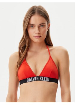 Calvin Klein Swimwear Góra od bikini KW0KW02854 Czerwony ze sklepu MODIVO w kategorii Stroje kąpielowe - zdjęcie 181130057