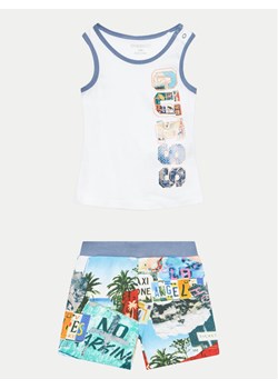 Guess Komplet top i spodenki I4GG19 K8HM3 Kolorowy Regular Fit ze sklepu MODIVO w kategorii Komplety niemowlęce - zdjęcie 181130077