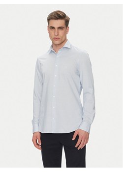 Michael Kors Koszula MK0DS01555 Błękitny Slim Fit ze sklepu MODIVO w kategorii Koszule męskie - zdjęcie 181130106