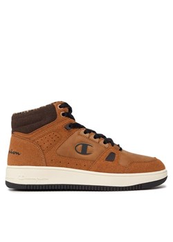 Champion Sneakersy Rebound Mid Winterized B Gs Mid Cut S32719-YS008 Brązowy ze sklepu MODIVO w kategorii Buty zimowe dziecięce - zdjęcie 181130158