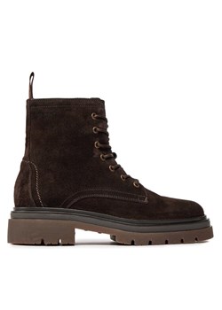 Gant Trzewiki Ramzee Mid Lace 27683423 Brązowy ze sklepu MODIVO w kategorii Buty zimowe męskie - zdjęcie 181130226