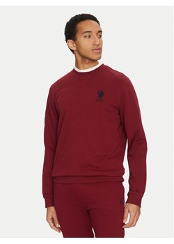 U.S. Polo Assn. Bluza MUP2256 Czerwony Regular Fit ze sklepu MODIVO w kategorii Bluzy męskie - zdjęcie 181130387