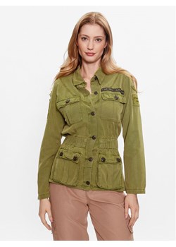 Aeronautica Militare Kurtka przejściowa 231AB2077DCT3095 Zielony Regular Fit - id: 0000302940684 - marki Aeronautica Militare - 181130396 Aeronautica Militare Kurtka przejściowa 231AB2077DCT3095 Zielony Regular Fit ze sklepu MODIVO w kategorii Kurtki damskie - zdjęcie 181130396
