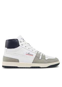 Mercer Amsterdam Sneakersy The Brooklyn High ME231014 Biały ze sklepu MODIVO w kategorii Buty sportowe męskie - zdjęcie 181130418