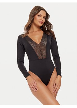 YSABEL MORA Body 10093 Czarny ze sklepu MODIVO w kategorii Body damskie - zdjęcie 181130527