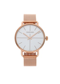 Calvin Klein Zegarek Even K7B21626 Różowy ze sklepu MODIVO w kategorii Zegarki - zdjęcie 181130535