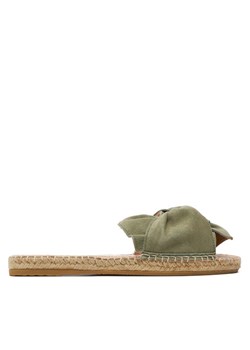 Manebi Espadryle Hamptons Sandals With Knot W 0.1 JK Zielony ze sklepu MODIVO w kategorii Espadryle damskie - zdjęcie 181130597