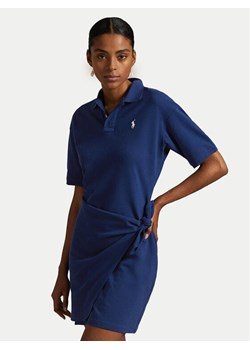 Polo Ralph Lauren Sukienka codzienna 211A88516001 Granatowy Straight Fit ze sklepu MODIVO w kategorii Sukienki - zdjęcie 181130599