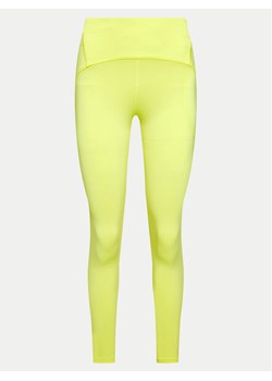 Deha Legginsy D02037 Żółty Skinny Fit ze sklepu MODIVO w kategorii Spodnie damskie - zdjęcie 181130615