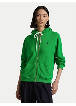 Polo Ralph Lauren Bluza 211935584012 Zielony Regular Fit ze sklepu MODIVO w kategorii Bluzy damskie - zdjęcie 181130659