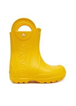 Crocs Kalosze Handle It Rain Boot K 211052 Żółty ze sklepu MODIVO w kategorii Kalosze dziecięce - zdjęcie 181130667