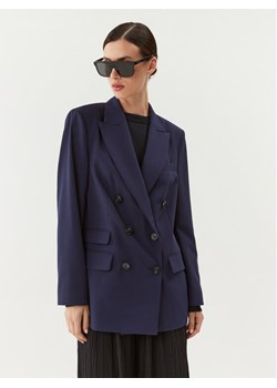 United Colors Of Benetton Marynarka 20K6DW010 Granatowy Comfort Fit ze sklepu MODIVO w kategorii Marynarki damskie - zdjęcie 181130886