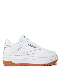 Reebok Sneakersy Club C Extra GZ2424 Biały ze sklepu MODIVO w kategorii Buty sportowe damskie - zdjęcie 181131055