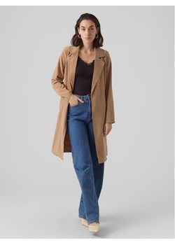 Vero Moda Trencz Billie Daisy 10281638 Brązowy Regular Fit ze sklepu MODIVO w kategorii Płaszcze damskie - zdjęcie 181131096