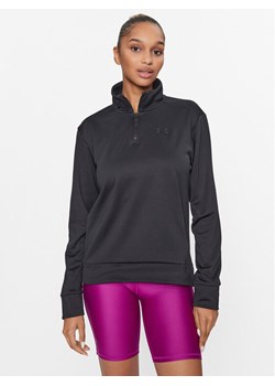 Under Armour Bluza Armour Fleece Qz 1373058 Czarny Loose Fit ze sklepu MODIVO w kategorii Bluzy damskie - zdjęcie 181131445