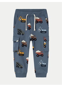 NAME IT Spodnie dresowe 13233670 Niebieski Regular Fit ze sklepu MODIVO w kategorii Spodnie i półśpiochy - zdjęcie 181131486