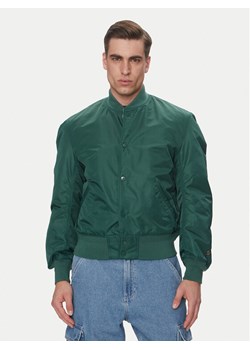 SCHOTT N.Y.C. Kurtka bomber Sporting Zielony Oversize ze sklepu MODIVO w kategorii Kurtki męskie - zdjęcie 181131577