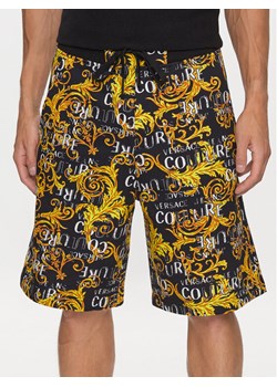 Versace Jeans Couture Szorty sportowe 74GAD3B0 Czarny Regular Fit ze sklepu MODIVO w kategorii Spodenki męskie - zdjęcie 181131606