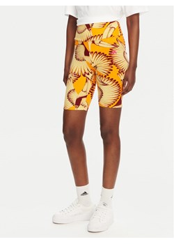 adidas Kolarki FARM JD6287 Żółty Slim Fit ze sklepu MODIVO w kategorii Szorty - zdjęcie 181131645