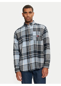Tommy Jeans Koszula DM0DM20597 Niebieski Regular Fit ze sklepu MODIVO w kategorii Koszule męskie - zdjęcie 181131685