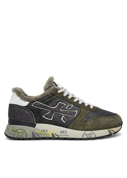 Premiata Sneakersy Mick 6566M Khaki ze sklepu MODIVO w kategorii Buty sportowe męskie - zdjęcie 181131736