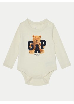 Gap Body 627593-00 Beżowy ze sklepu MODIVO w kategorii Body niemowlęce - zdjęcie 181131807