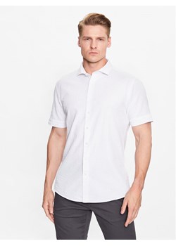 Lindbergh Koszula 30-203431 Biały Slim Fit ze sklepu MODIVO w kategorii Koszule męskie - zdjęcie 181131838