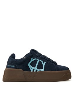 Naked Wolfe Sneakersy Kray Hairy Granatowy ze sklepu MODIVO w kategorii Buty sportowe męskie - zdjęcie 181131915