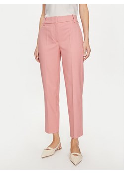 Tommy Hilfiger Spodnie materiałowe Core WW0WW39723 Różowy Straight Fit ze sklepu MODIVO w kategorii Spodnie damskie - zdjęcie 181132158