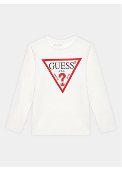 Guess Bluzka J2YI50 K6YW1 Biały Regular Fit ze sklepu MODIVO w kategorii T-shirty chłopięce - zdjęcie 181132169