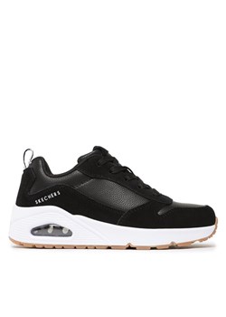 Skechers Sneakersy Uno Stacre 403677L/BKW Czarny ze sklepu MODIVO w kategorii Buty sportowe dziecięce - zdjęcie 181132178