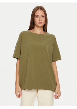 American Vintage T-Shirt Pymaz PYM02AH24 Zielony Oversize ze sklepu MODIVO w kategorii Bluzki damskie - zdjęcie 181132186