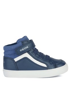 Geox Sneakersy B Gisli Boy B361ND 05410 C0700 M Granatowy ze sklepu MODIVO w kategorii Trampki dziecięce - zdjęcie 181132235