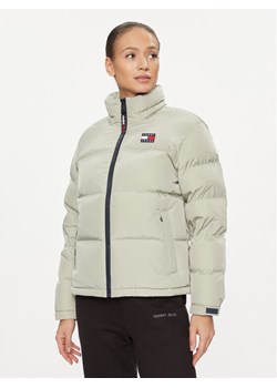 Tommy Jeans Kurtka puchowa Alaska DW0DW14661 Szary Regular Fit ze sklepu MODIVO w kategorii Kurtki damskie - zdjęcie 181132446