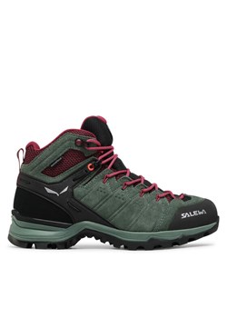Salewa Trekkingi Ws Alp Mate Mid Wp 61385-5085 Zielony ze sklepu MODIVO w kategorii Buty trekkingowe damskie - zdjęcie 181132486