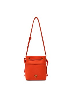 PINKO Torebka SECCHIELLO MINI 104303 A29Q L84Q Czerwony ze sklepu MODIVO w kategorii Torebki worki - zdjęcie 181132515
