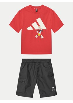 adidas Komplet t-shirt i spodenki Disney Mickey Mouse JF3639 Kolorowy Regular Fit ze sklepu MODIVO w kategorii Komplety niemowlęce - zdjęcie 181132527