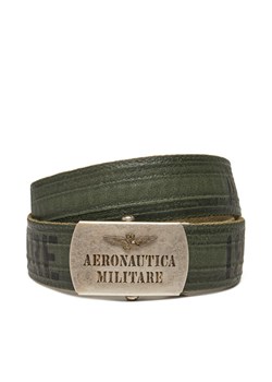 Aeronautica Militare Pasek Męski 251CI317CT3585 Zielony ze sklepu MODIVO w kategorii Paski męskie - zdjęcie 181132579