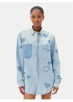 One Teaspoon Koszula jeansowa Everyday Studded 26714 Niebieski Relaxed Fit ze sklepu MODIVO w kategorii Koszule damskie - zdjęcie 181132595