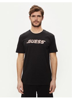 Guess T-Shirt Egbert Z4GI11 I3Z14 Czarny Regular Fit ze sklepu MODIVO w kategorii T-shirty męskie - zdjęcie 181132606