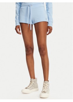 Juicy Couture Szorty sportowe JCWHS125312 Błękitny Loose Fit ze sklepu MODIVO w kategorii Szorty - zdjęcie 181132627