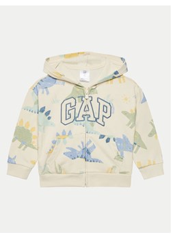 Gap Bluza 761101-02 Beżowy Regular Fit ze sklepu MODIVO w kategorii Bluzy chłopięce - zdjęcie 181132665